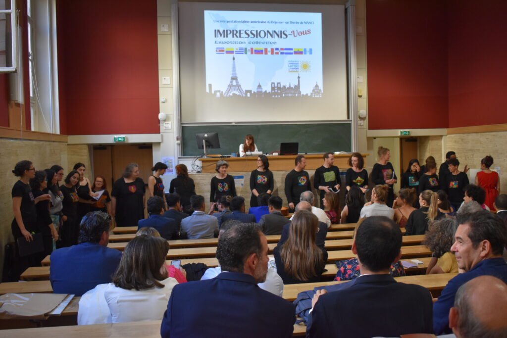 Impressionis-Vous Arte al Paso Gallery. Sorbonne