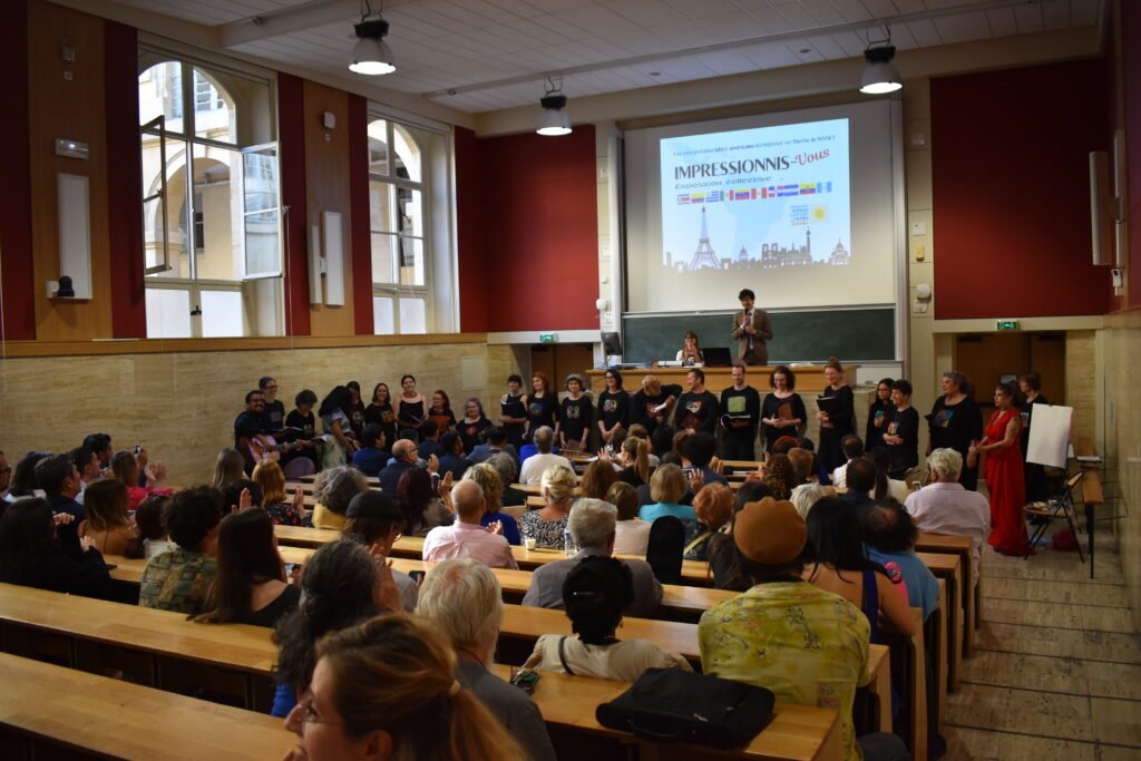 Impressionis-Vous Arte al Paso Gallery. Sorbonne