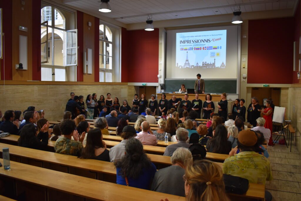 Impressionis-Vous Arte al Paso Gallery. Sorbonne